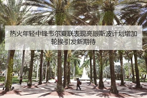 热火年轻中锋韦尔夏联表现亮眼斯波计划增加轮换引发新期待